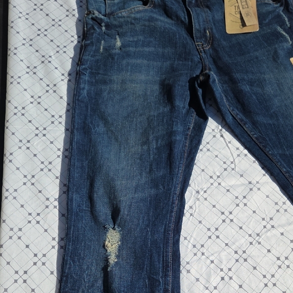 True Craft Men's Dark Blue Denim Jeans - Picture 6 of 10